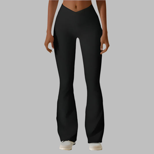 Nevora Scrunch Seamless Leggings Flared