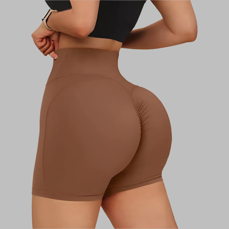 Nevora High Waist Seamless Shorts