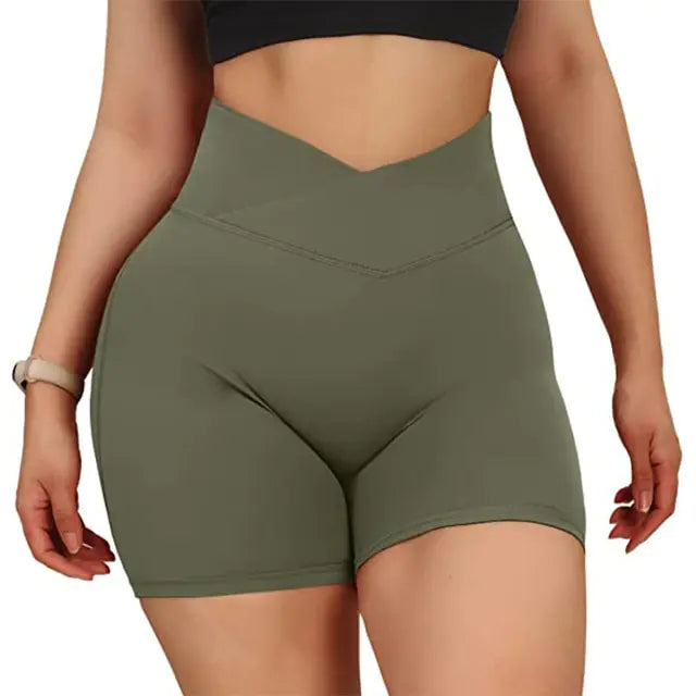 Nevora High Waist Seamless Shorts