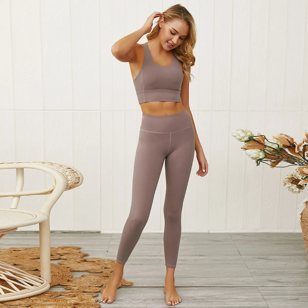 Nevora 2 Piece Seamless Sports Set